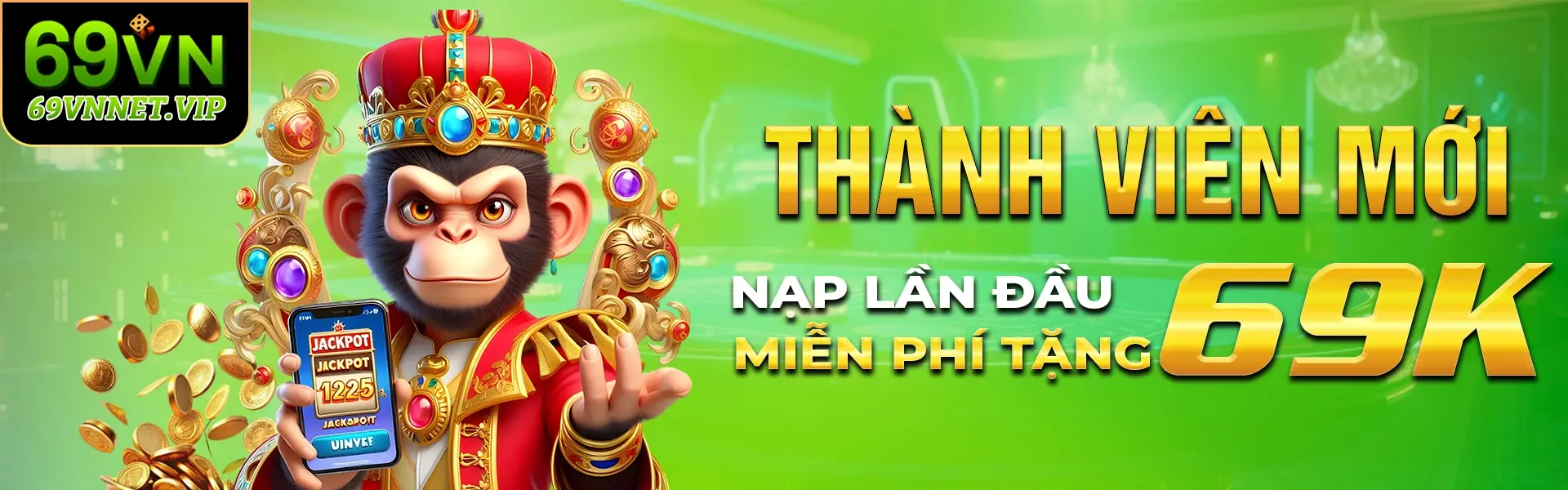 69VN khuyến mãi 69K nạp đầu